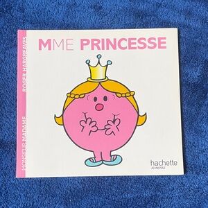 Hachette MME Princesse Book - Pink and Yellow (French)